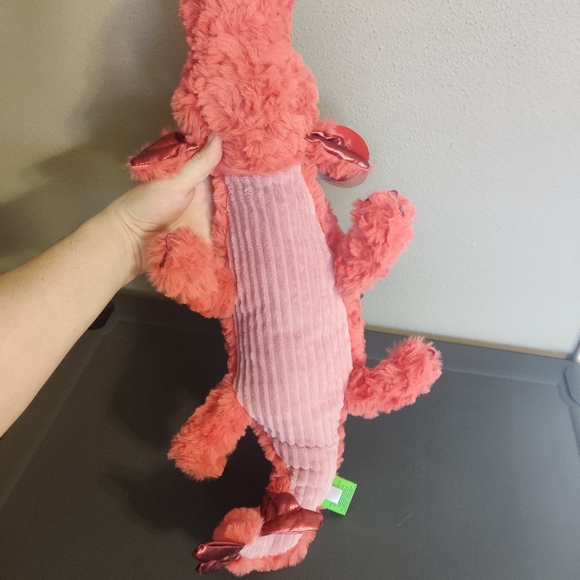 Gigglescape Red Dragon Plush NWT Super Soft Fuzzy New Stuffed Animal Valentine's - Picture 5 of 14